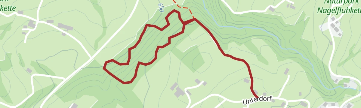 Route map: Riefensberg | Barfußparcours
